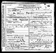 Death Certificate - Mrs. Mamie Icard