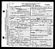 Death Certificate - William Baxter Hefner
