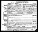 Death Certificate - Vance Hand