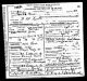 Death Certificate - W. M. Null