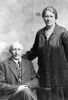 Jonas Lafayette Bowman and his second wife, Lenora Isabel Moretz